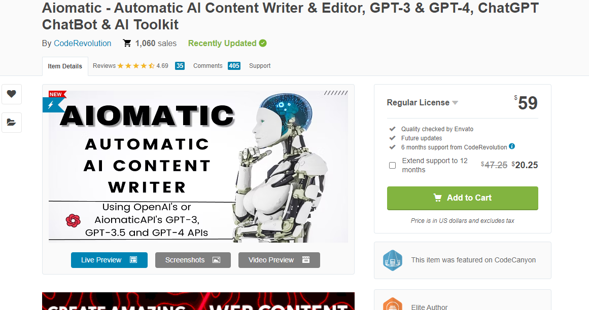 Aiomatic v2.6.2破解版:WordPress全自动AI内容生成工具,集成GPT-4与ChatGPT插图_崭新源码 Aiomatic v2.6.2破解版:WordPress全自动AI内容生成工具,集成GPT-4与ChatGPT插图_崭新源码