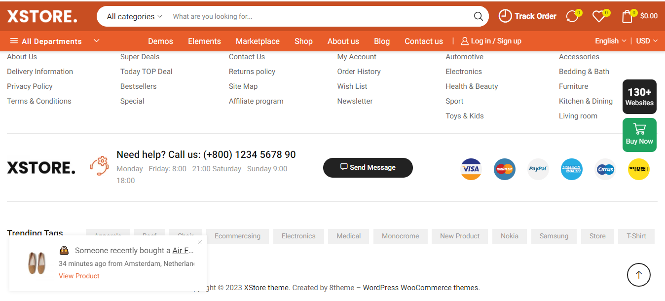 Xstore v9.6.2 破解版:专为WooCommerce设计的皇家主题,轻松定制电商网站插图1_崭新源码 Xstore v9.6.2 破解版:专为WooCommerce设计的皇家主题,轻松定制电商网站插图1_崭新源码