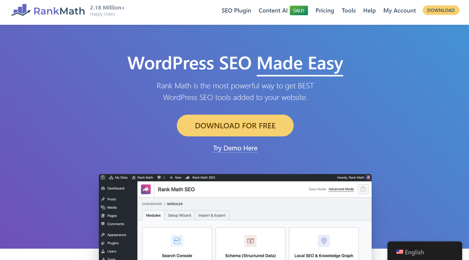 Rank Math Pro v3.0.117 已激活破解版WordPress SEO插件下载插图_崭新源码 Rank Math Pro v3.0.117 已激活破解版WordPress SEO插件下载插图_崭新源码