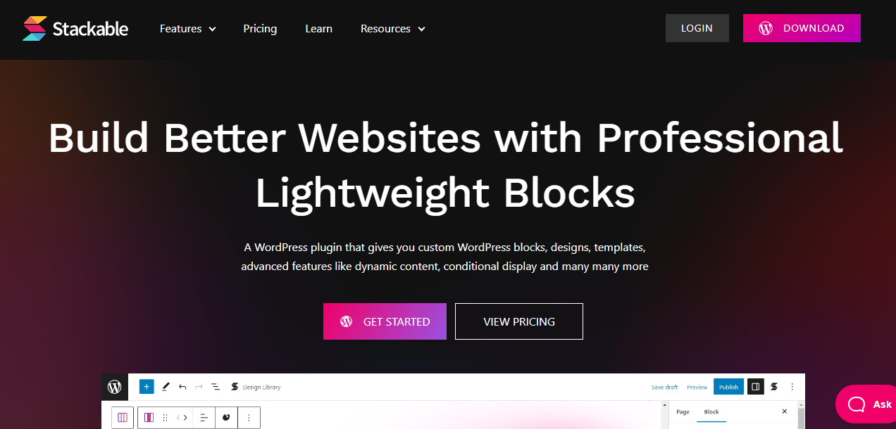 Stackable Premium v3.19.10破解版:WordPress古腾堡区块增强插件插图_崭新源码 Stackable Premium v3.19.10破解版:WordPress古腾堡区块增强插件插图_崭新源码