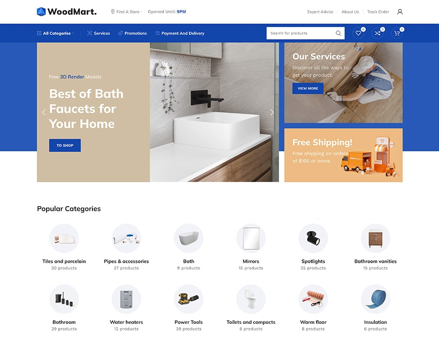 WoodMart v8.5.5 破解版 WooCommerce电商主题下载插图1_崭新源码 WoodMart v8.5.5 破解版 WooCommerce电商主题下载插图1_崭新源码