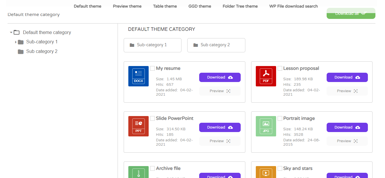 WP File Download v6.3.6 破解版 云同步文件付费下载管理器插图2_崭新源码 WP File Download v6.3.6 破解版 云同步文件付费下载管理器插图2_崭新源码