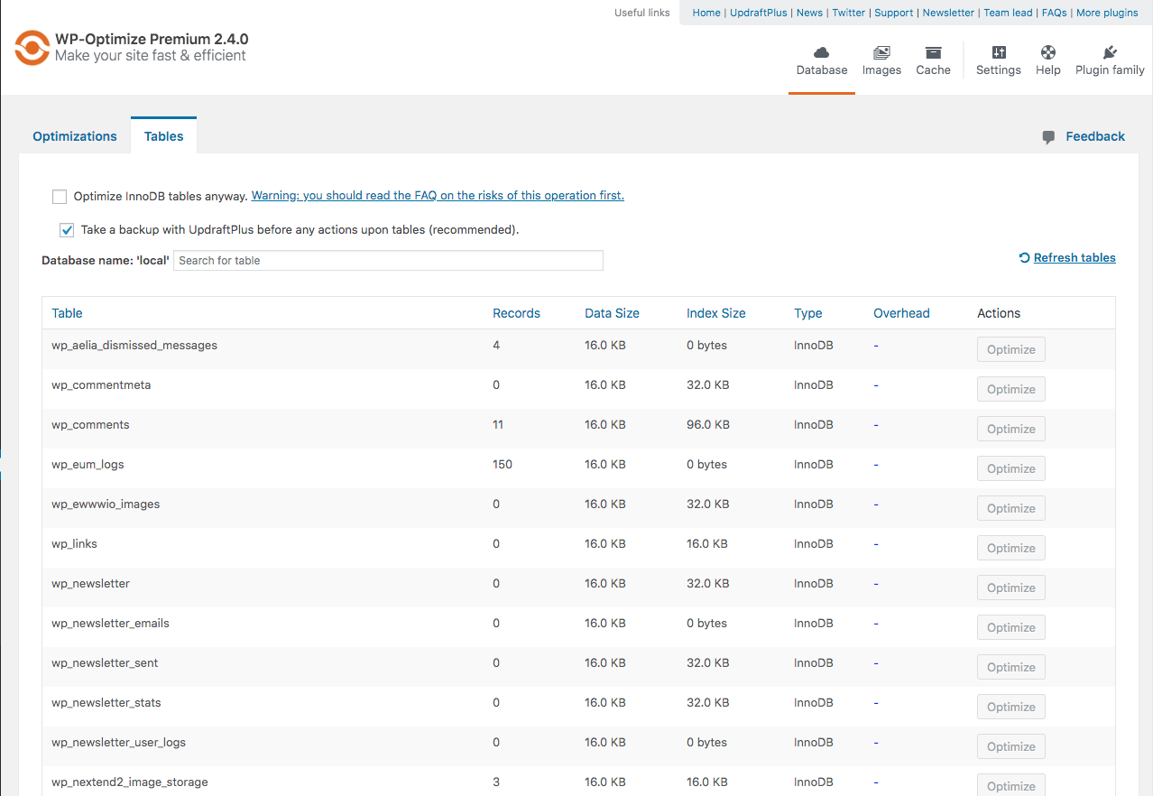 WordPress全栈优化插件 WP-Optimize Premium v4.6.0破解版下载插图1_崭新源码 WordPress全栈优化插件 WP-Optimize Premium v4.6.0破解版下载插图1_崭新源码