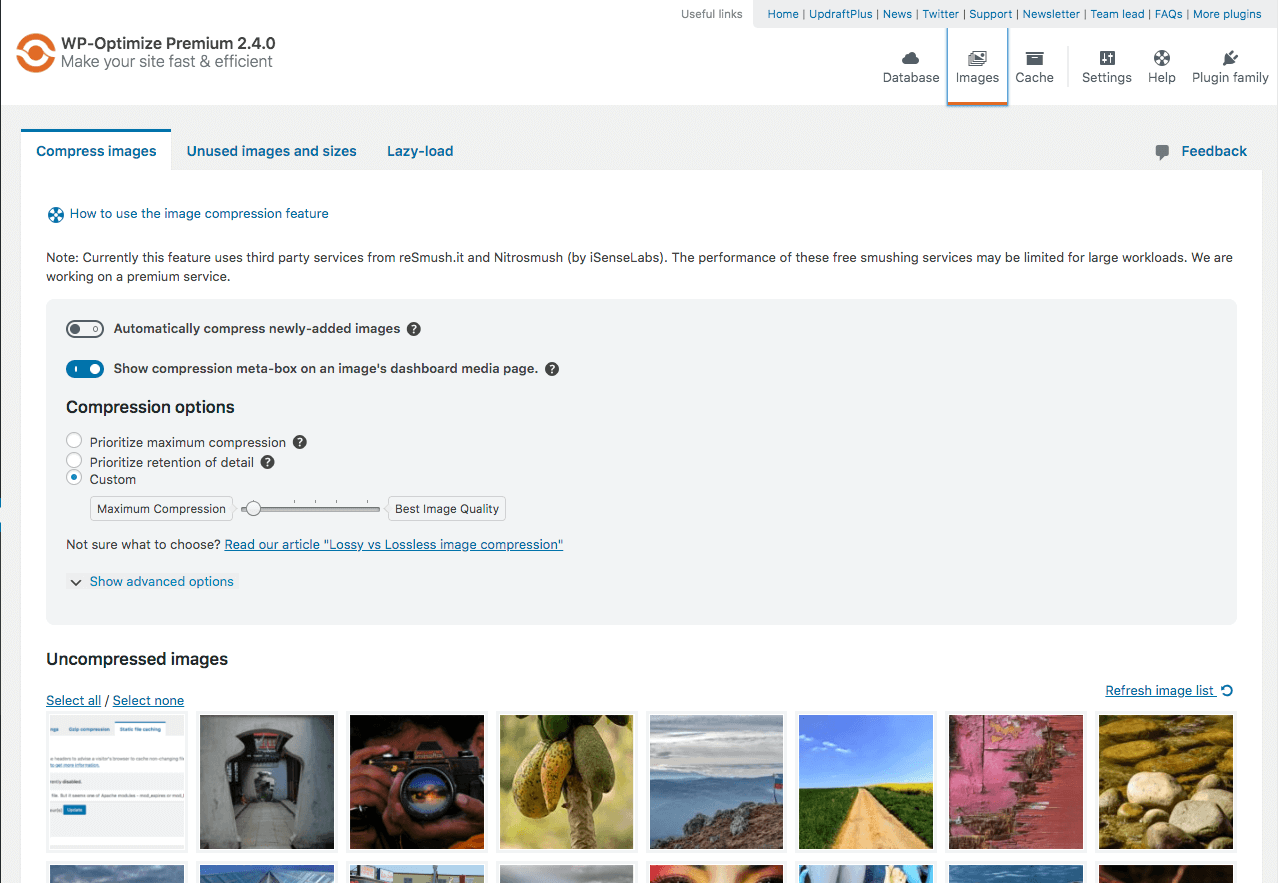 WordPress全栈优化插件 WP-Optimize Premium v4.6.0破解版下载插图2_崭新源码 WordPress全栈优化插件 WP-Optimize Premium v4.6.0破解版下载插图2_崭新源码