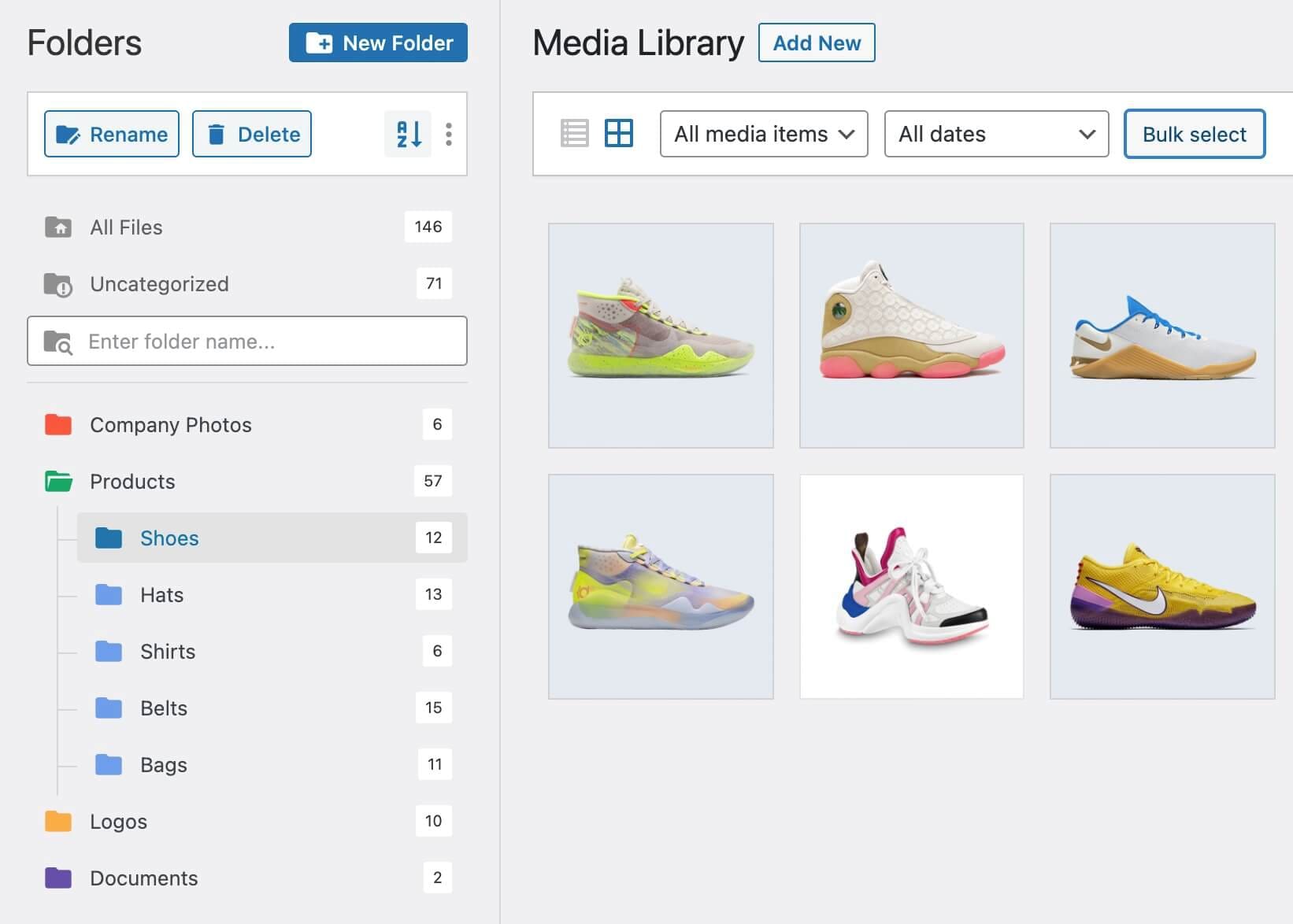 FileBird Pro v6.5.8 破解版 WordPress媒体库文件夹插件下载插图2_崭新源码 FileBird Pro v6.5.8 破解版 WordPress媒体库文件夹插件下载插图2_崭新源码