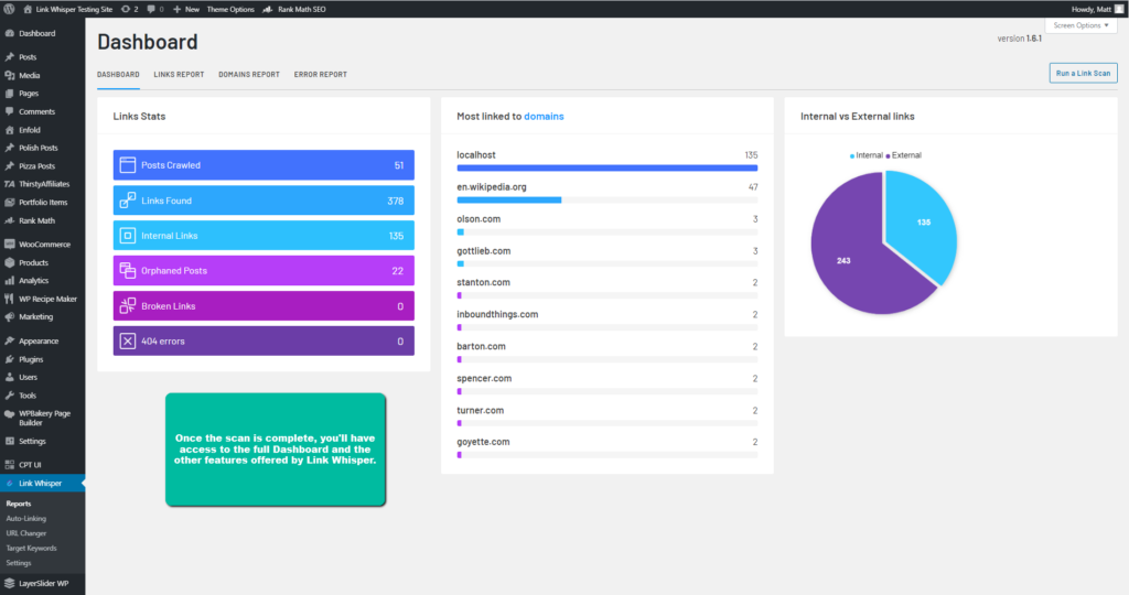 Link Whisper Pro v4.0.1 智能内链SEO优化 WordPress插件破解版插图1_崭新源码 Link Whisper Pro v4.0.1 智能内链SEO优化 WordPress插件破解版插图1_崭新源码