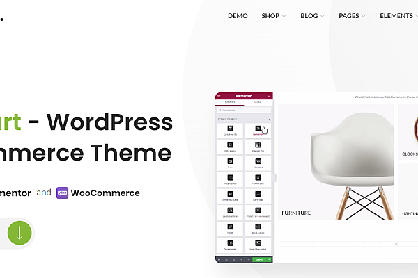 WoodMart v8.0.0 WooCommerce主题 - Elementor兼容/SEO优化/400+模板库