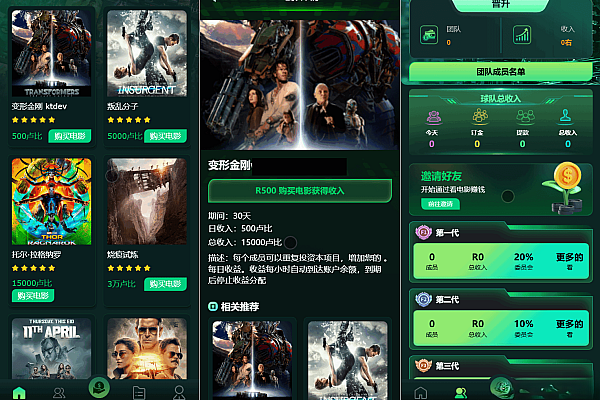 Flickiri Fun海外电影理财源码：Laravel框架，含分销可多币种操作