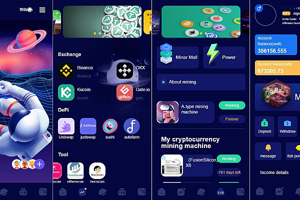 海外版区块链/元宇宙云矿机投资系统源码（中后台/仅学习非商用）