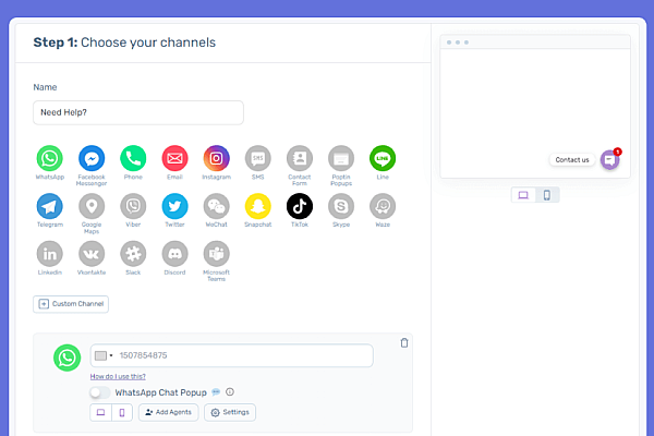 ChatyPro：WordPress网站30+多渠道在线客服聊天插件