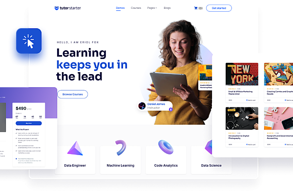 Tutor LMS Pro v3.9.2破解版：专业WordPress在线课程插件，助力教育网站建设