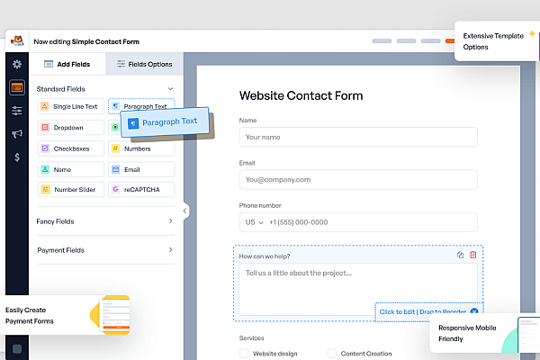 WPForms Pro v1.9.8.7破解版：高级表单插件，拖放生成、响应式、条件逻辑与付费功能体验