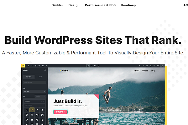 Bricks Builder v2.3 破解版：可视化WordPress主题