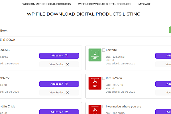 WP File Download v6.3.6 破解版 云同步文件付费下载管理器