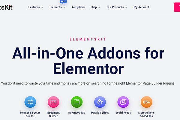 ElementsKit PRO v4.5.3破解版下载 中文汉化Elementor增强插件