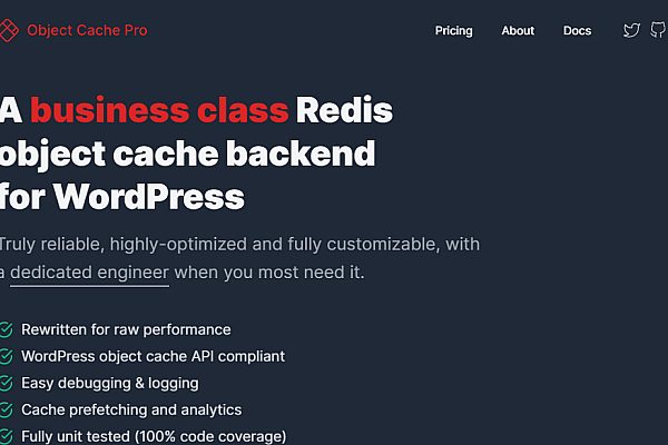 Redis Object Cache Pro v1.25.6 破解版下载 高性能WordPress Redis内存缓存插件