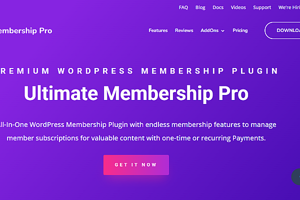Ultimate Membership Pro v13.7.5.1破解版 WordPress会员管理插件